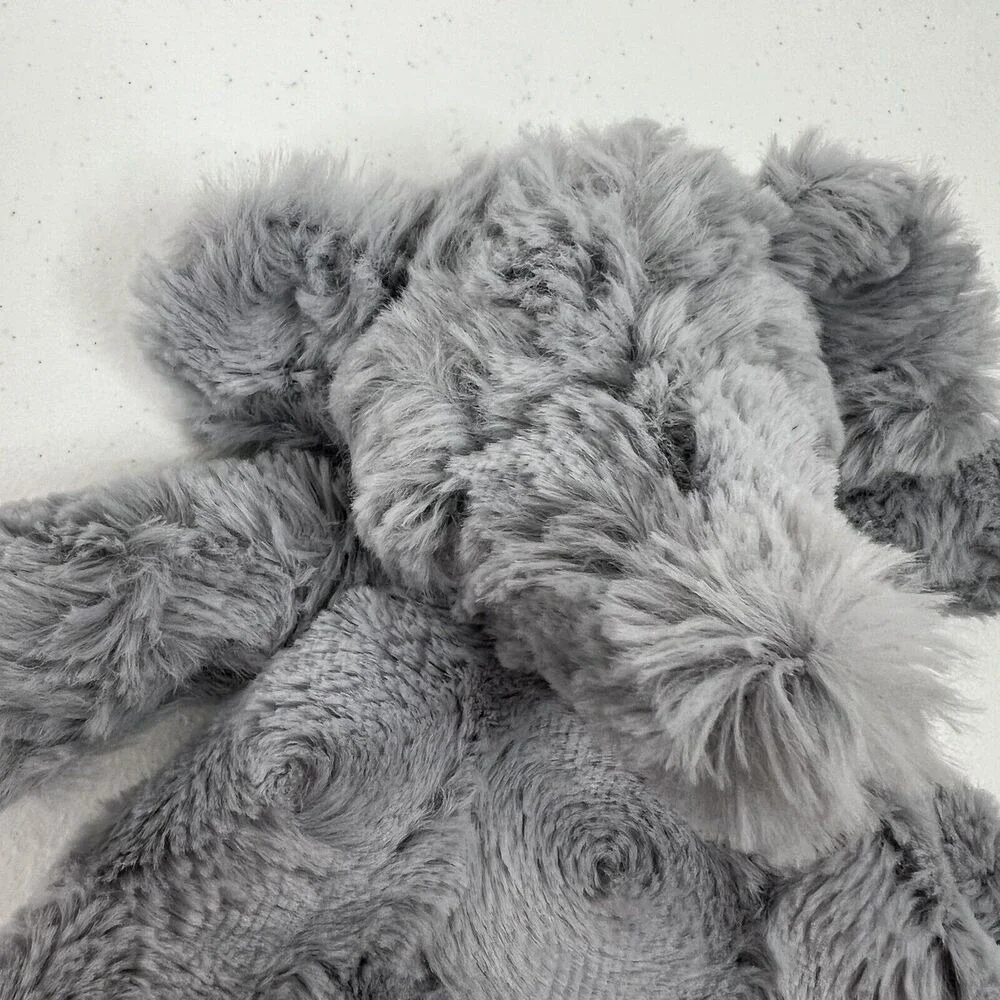 Cloud‎ Island Gray Elephant Lovey Security Blanket Target Satin Trim Plush Soft